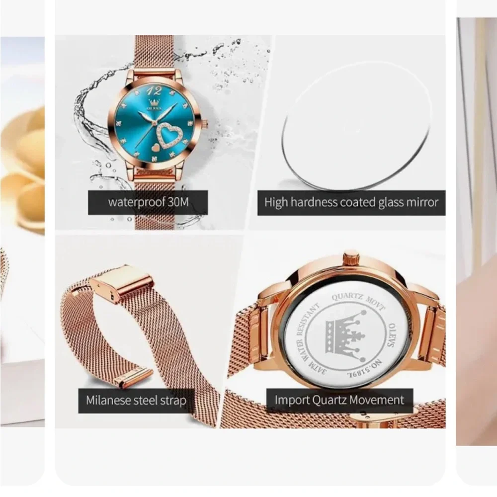 Rose Gold Watch - Picture 7 of 7